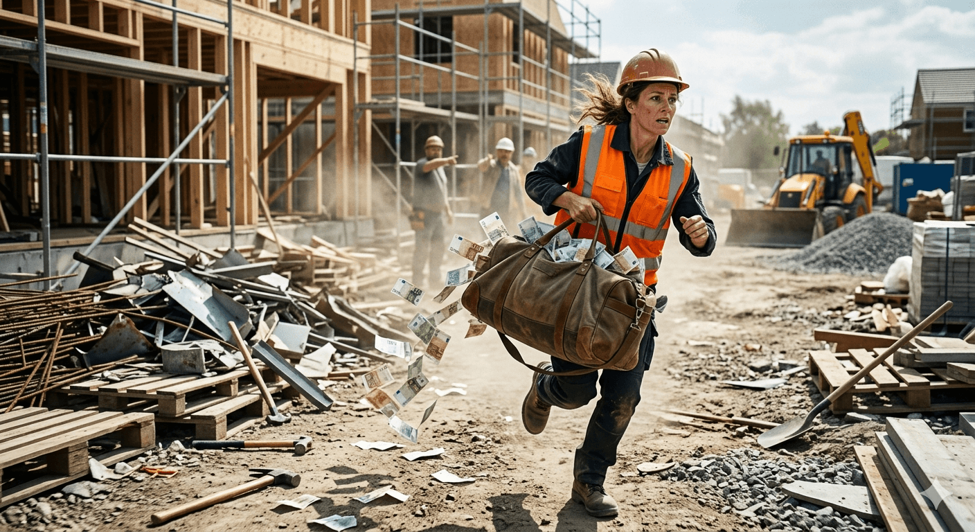 Artisan qui disparaît après l'acompte : que faire en Belgique ?