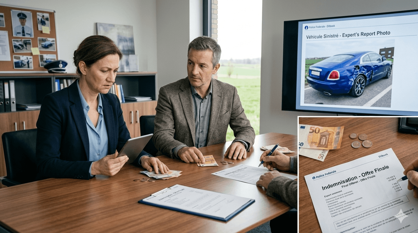 Sinistre auto en Belgique : comment éviter d'être sous-indemnisé par votre assurance